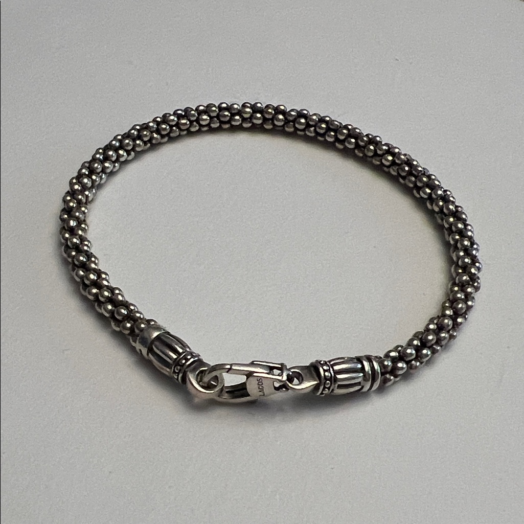 Vintage Lagos Caviar Bracelet Sterling Silver